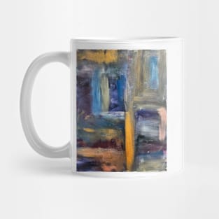 Distress abstract painting Mug